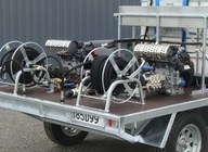 Trailerised machines